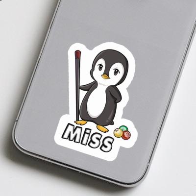 Sticker Billiards Player Miss Gift package Image