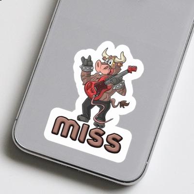 Sticker Miss Bull Image