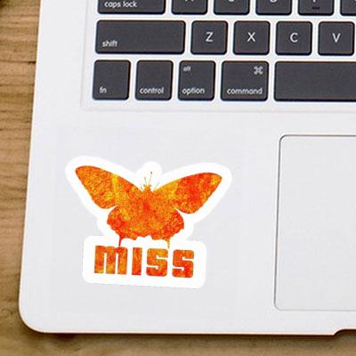 Butterfly Sticker Miss Image