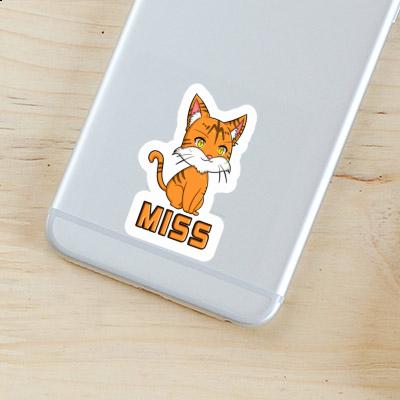 Cat Sticker Miss Image