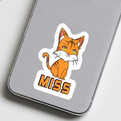 Chat Autocollant Miss Gift package Image