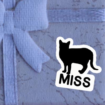 Miss Sticker Cat Image