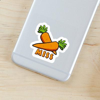 Carrot Sticker Miss Image