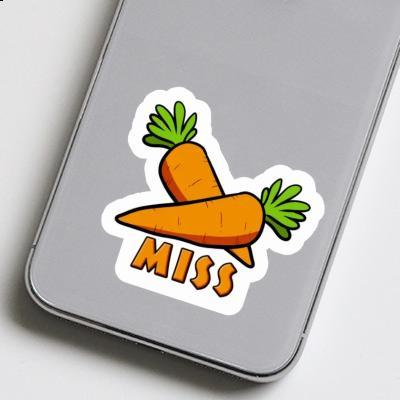 Carrot Sticker Miss Laptop Image