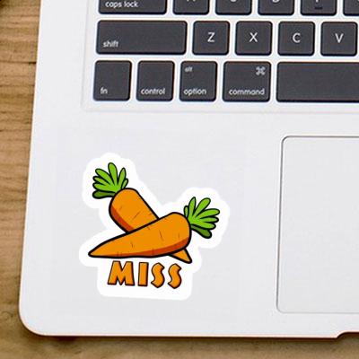 Carrot Sticker Miss Image