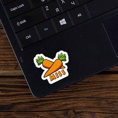 Sticker Miss Carrot Notebook Image