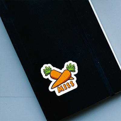 Sticker Miss Carrot Laptop Image