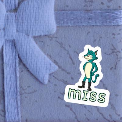 Miss Sticker Standing Cat Gift package Image