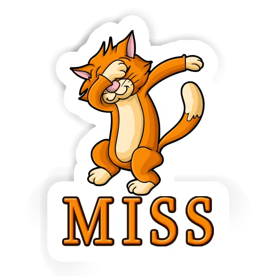 Sticker Miss Cat Image