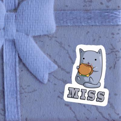 Katze Sticker Miss Gift package Image