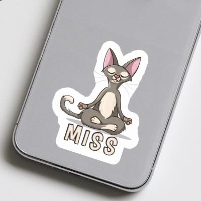 Miss Sticker Cat Notebook Image