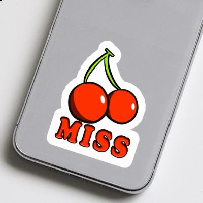 Sticker Cherry Miss Laptop Image