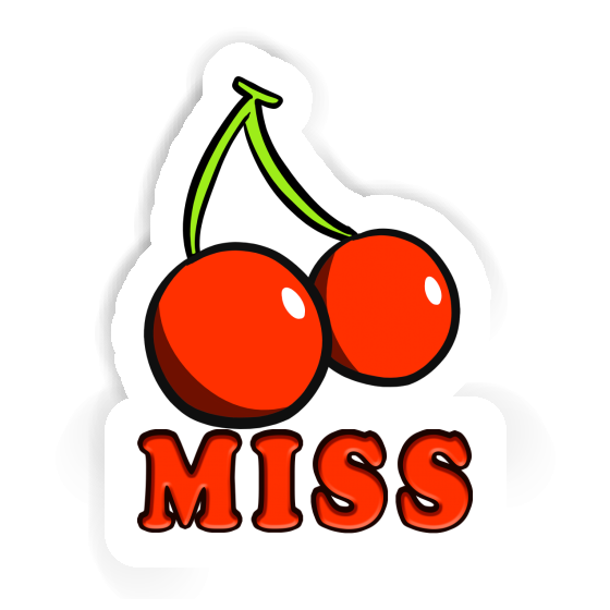 Cherry Sticker Miss Image