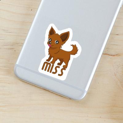 Miss Sticker Chihuahua Image