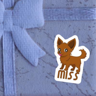 Miss Sticker Chihuahua Image