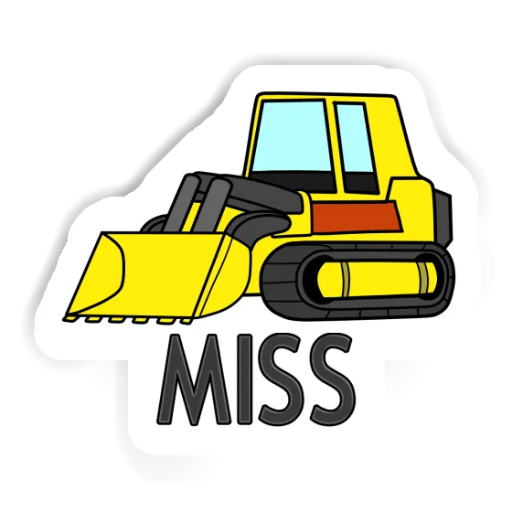 Sticker Miss Raupenlader Image