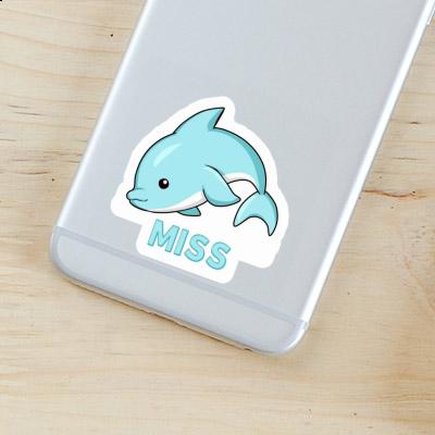 Delphin Sticker Miss Notebook Image