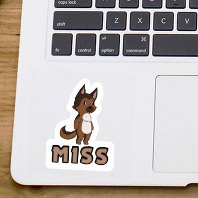 Sticker Miss German Sheperd Image