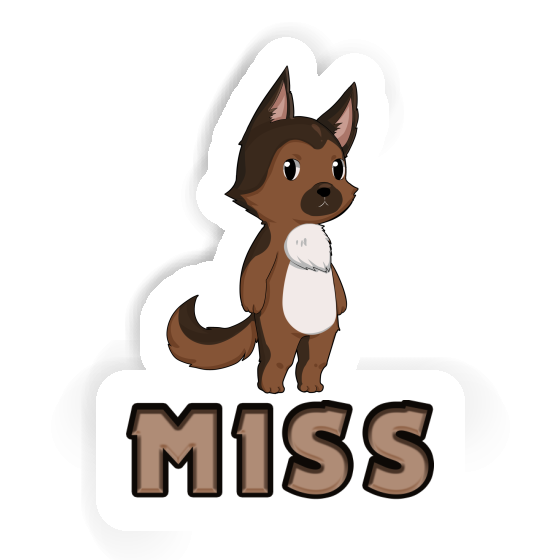 Sticker Miss German Sheperd Gift package Image