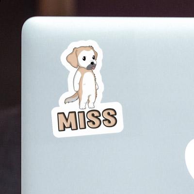 Miss Sticker Golden Retriever Gift package Image