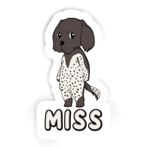 Munsterlander Sticker Miss Gift package Image