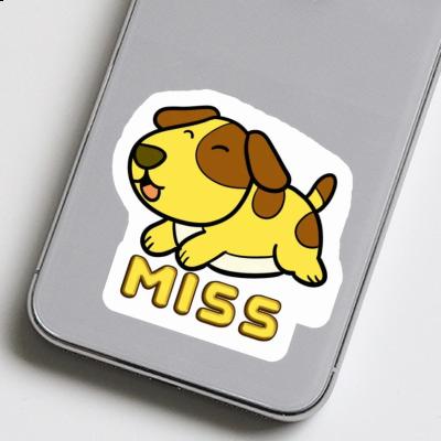 Miss Sticker Hund Notebook Image