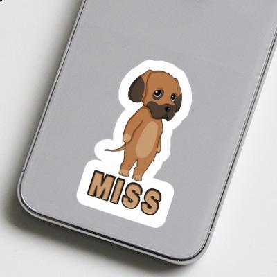 Miss Sticker German Mastiff Gift package Image