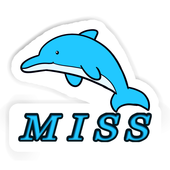 Miss Sticker Delphin Laptop Image