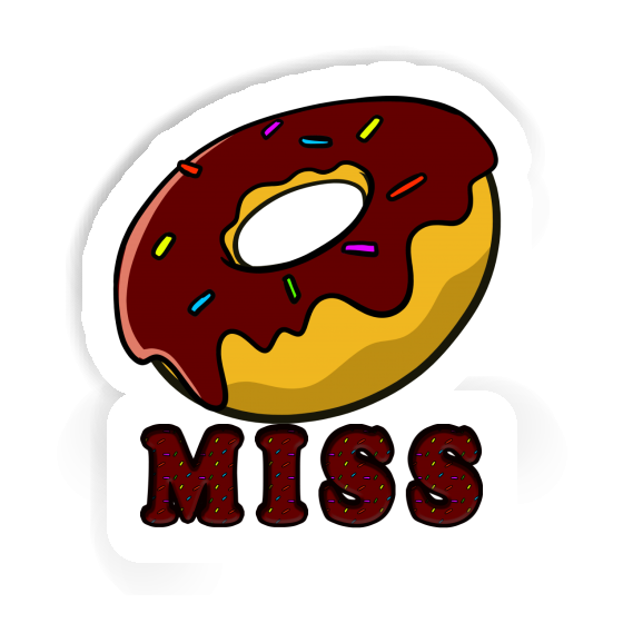 Sticker Miss Donut Notebook Image