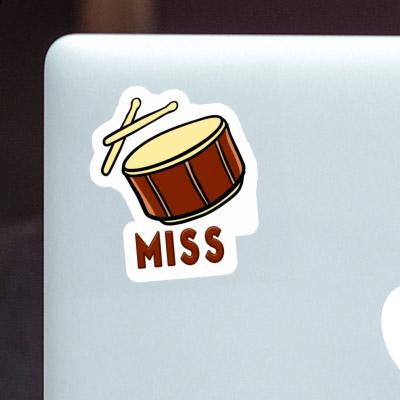 Miss Sticker Drumm Notebook Image