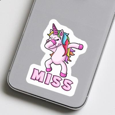 Sticker Miss Dabbing Unicorn Image