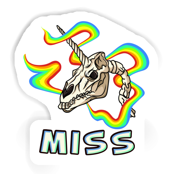 Sticker Miss Skull Gift package Image