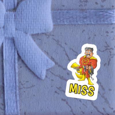 Electrician Sticker Miss Gift package Image