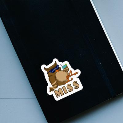 Cool Owl Sticker Miss Image