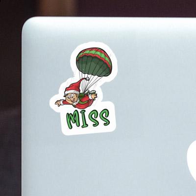 Sticker Miss Parachute Notebook Image