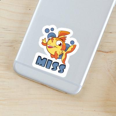 Sticker Fish Miss Gift package Image