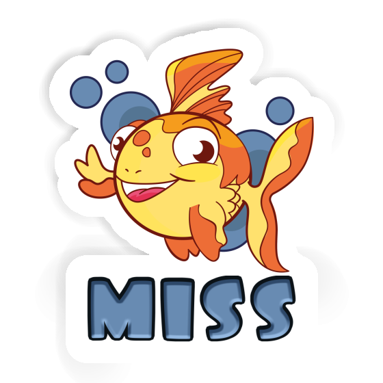 Miss Aufkleber Fisch Laptop Image