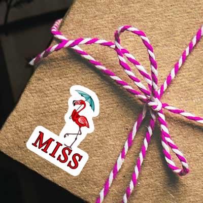 Flamingo Sticker Miss Gift package Image