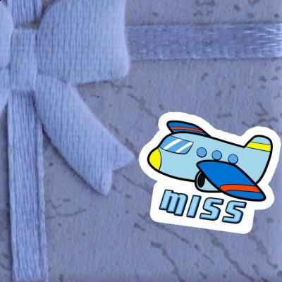 Miss Sticker Jet Image