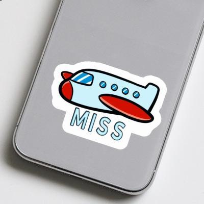 Airplane Sticker Miss Gift package Image