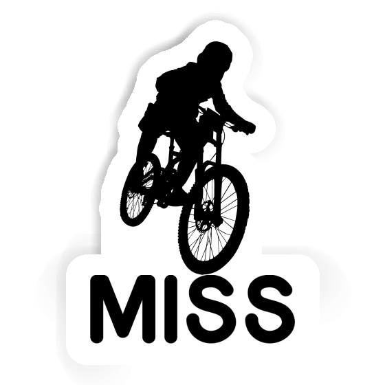 Freeride Biker Sticker Miss Gift package Image