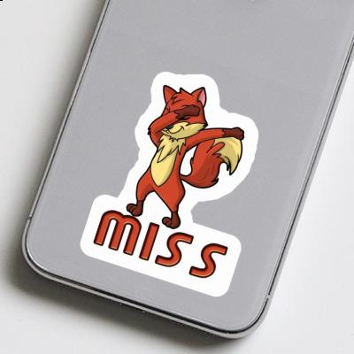 Sticker Fox Miss Gift package Image