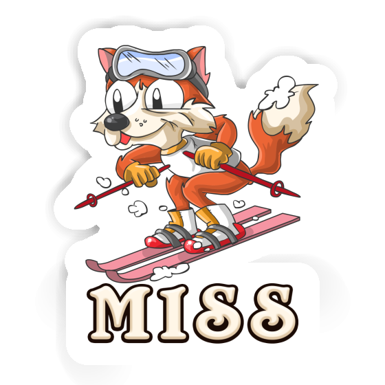 Fox Sticker Miss Image