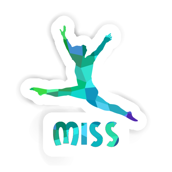 Aufkleber Miss Gymnastin Gift package Image