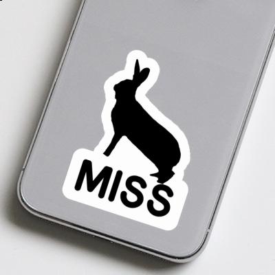 Miss Sticker Hase Laptop Image