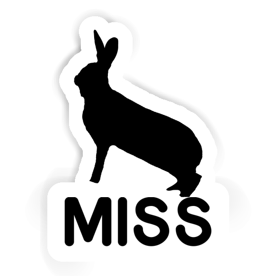 Miss Aufkleber Hase Gift package Image