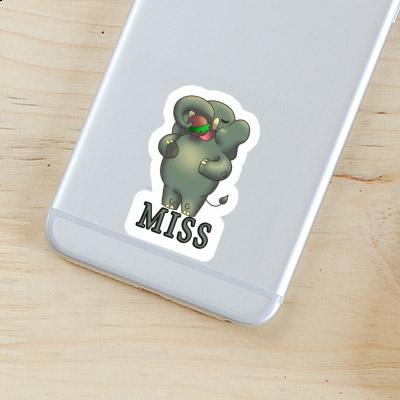 Miss Sticker Elefant Notebook Image