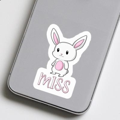 Miss Sticker Hare Image