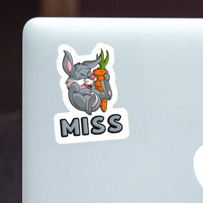 Sticker Easter bunny Miss Image