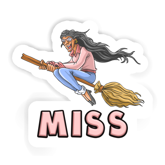 Sticker Witch Miss Gift package Image